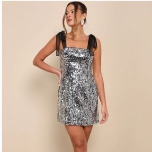 Lulus Sequin Mini Dress